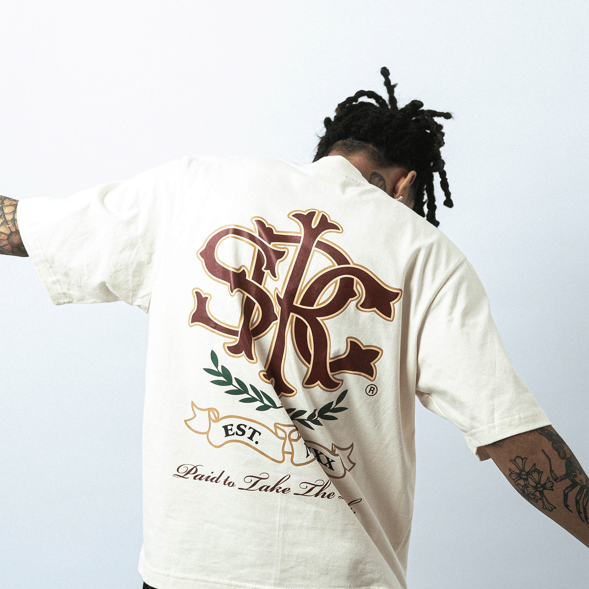 Prestige Boxy Tee - Bone