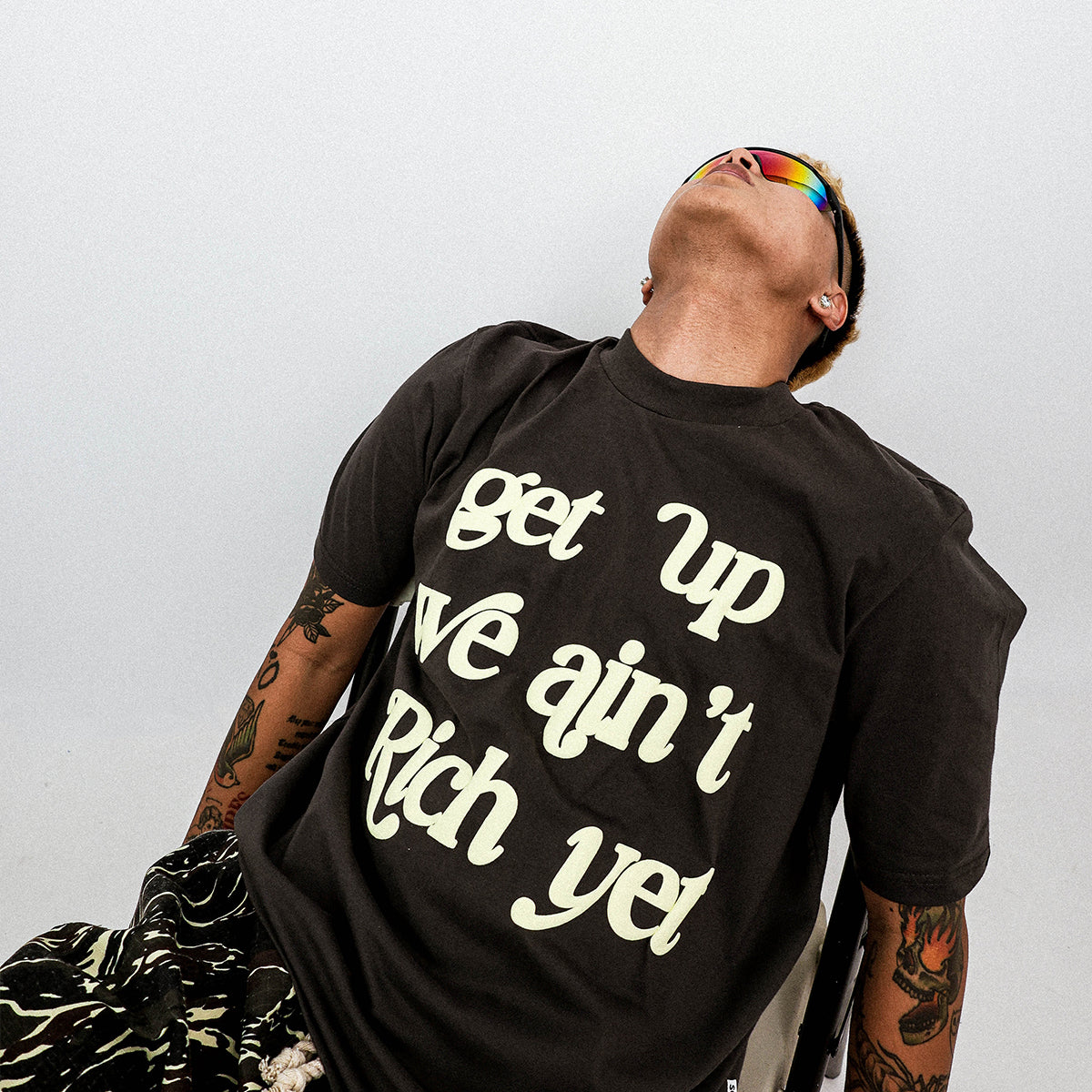 Get Up Oversized Tee