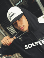 Worldwide Icon Pullover Hoodie - Carbon Shadow