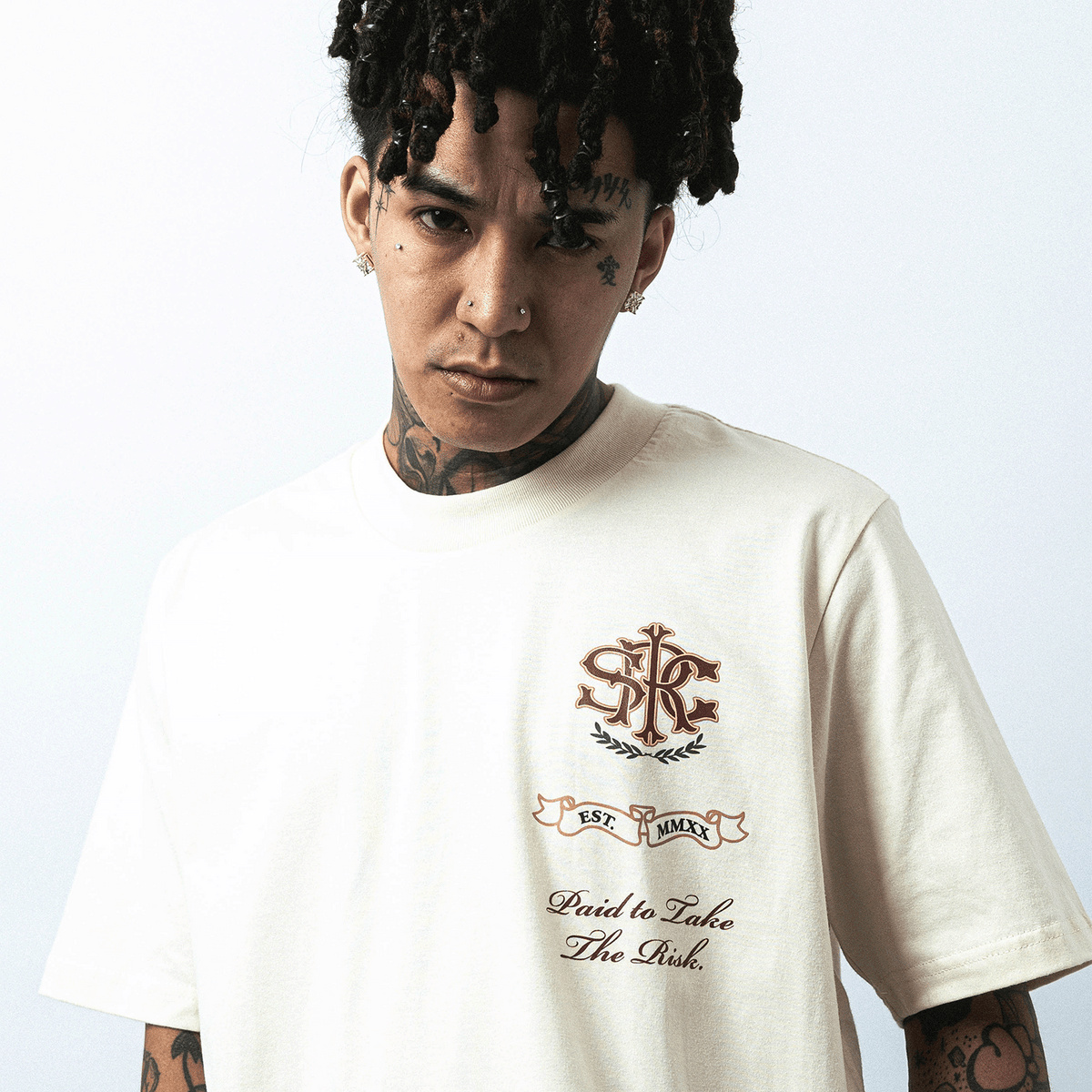 Prestige Boxy Tee - Bone