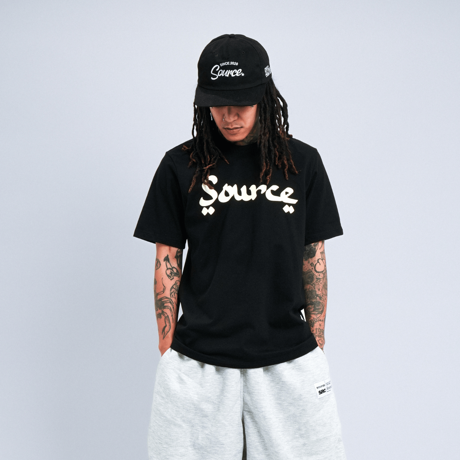 Arabic Logo Tee - Black