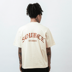 Off Hours Boxy Tee - Bone