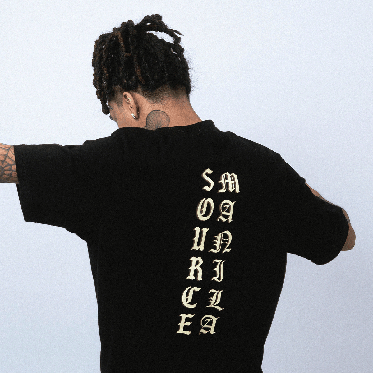 Monument Boxy Tee - Black