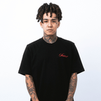 Gloves Up Boxy Tee - Black
