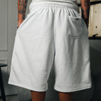 Tagged Sweatshorts - White