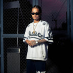 MMXX Boxy Crop Football Jersey - White