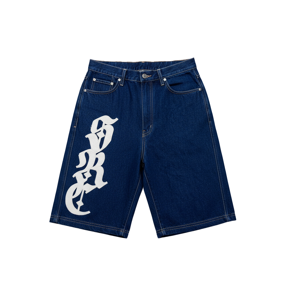 Everywhere Denim Work Shorts - Dark Blue