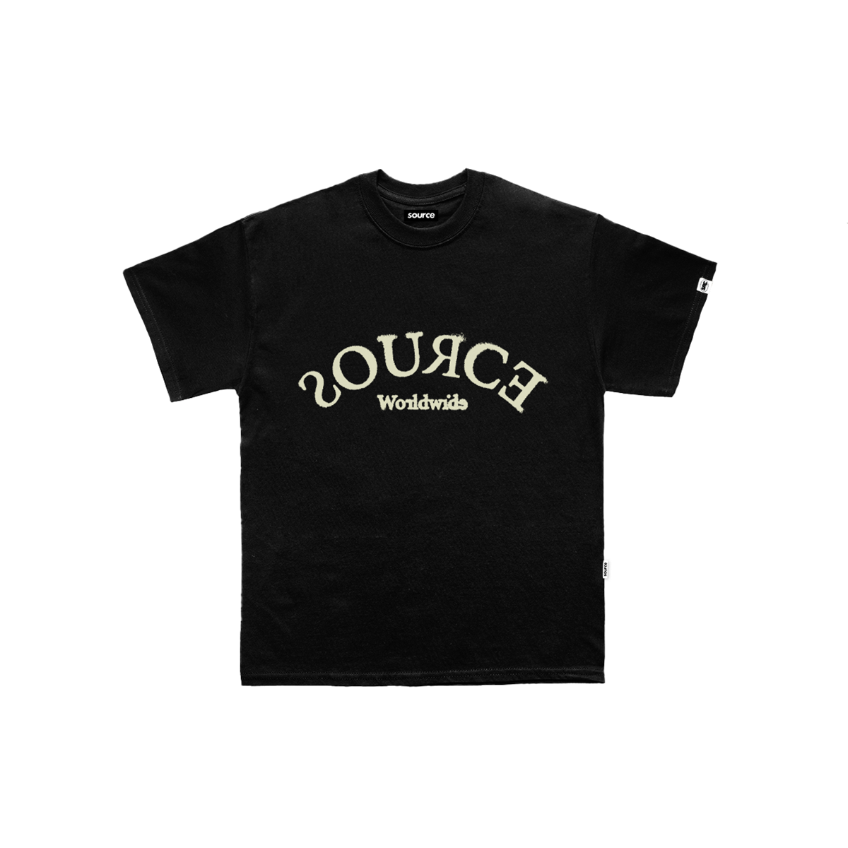 Dyslexia Oversized Tee - Black