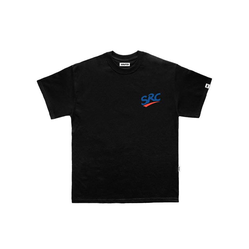 Cola Oversized Tee - Black