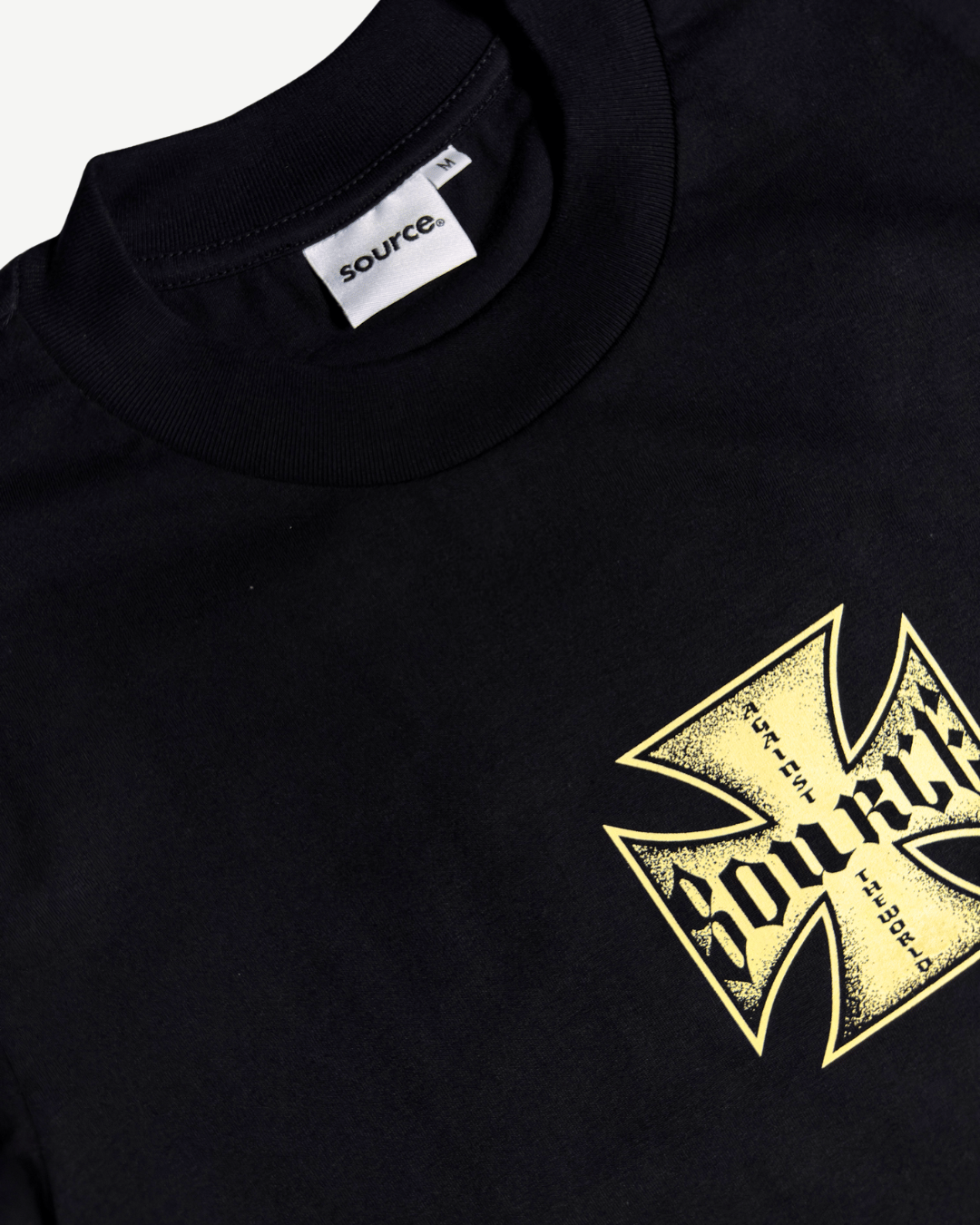 Forged Cross Tee - Black