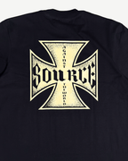 Forged Cross Tee - Black