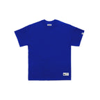 Tagged Oversized Tee - Cobalt