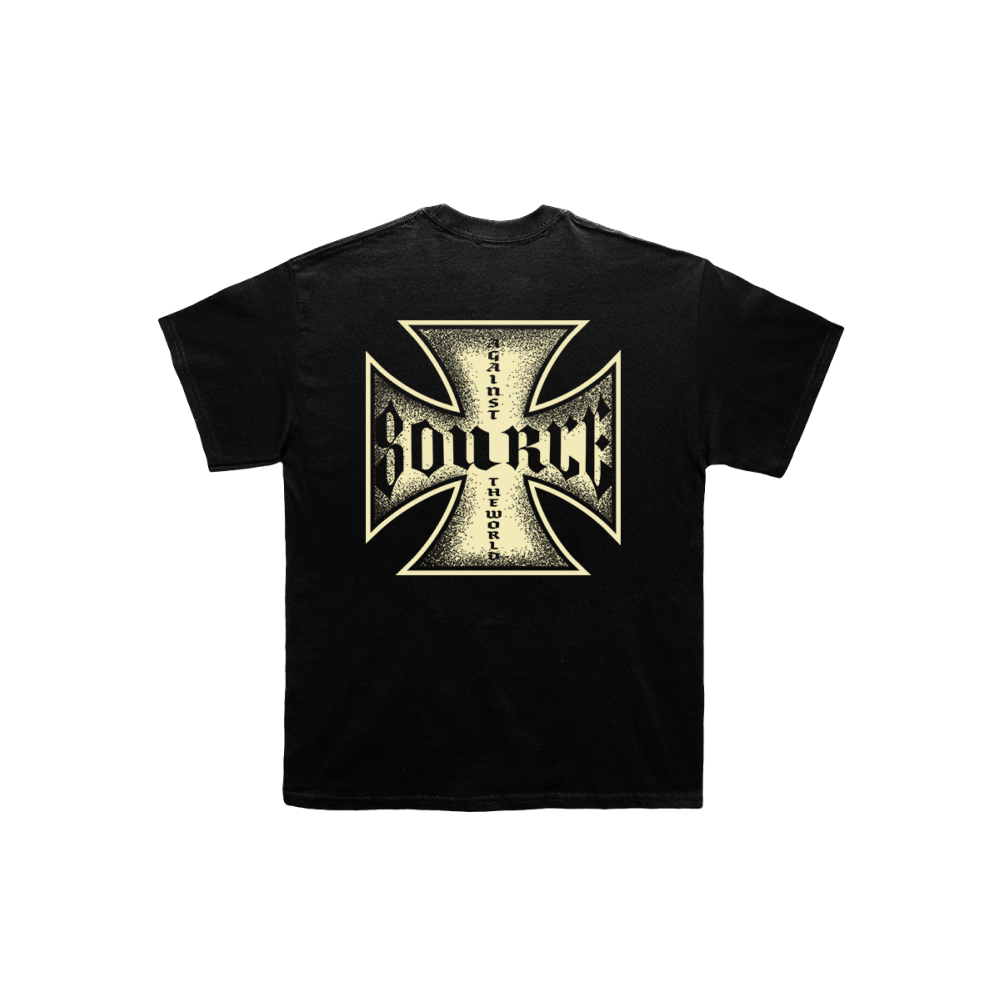 Forged Cross Tee - Black