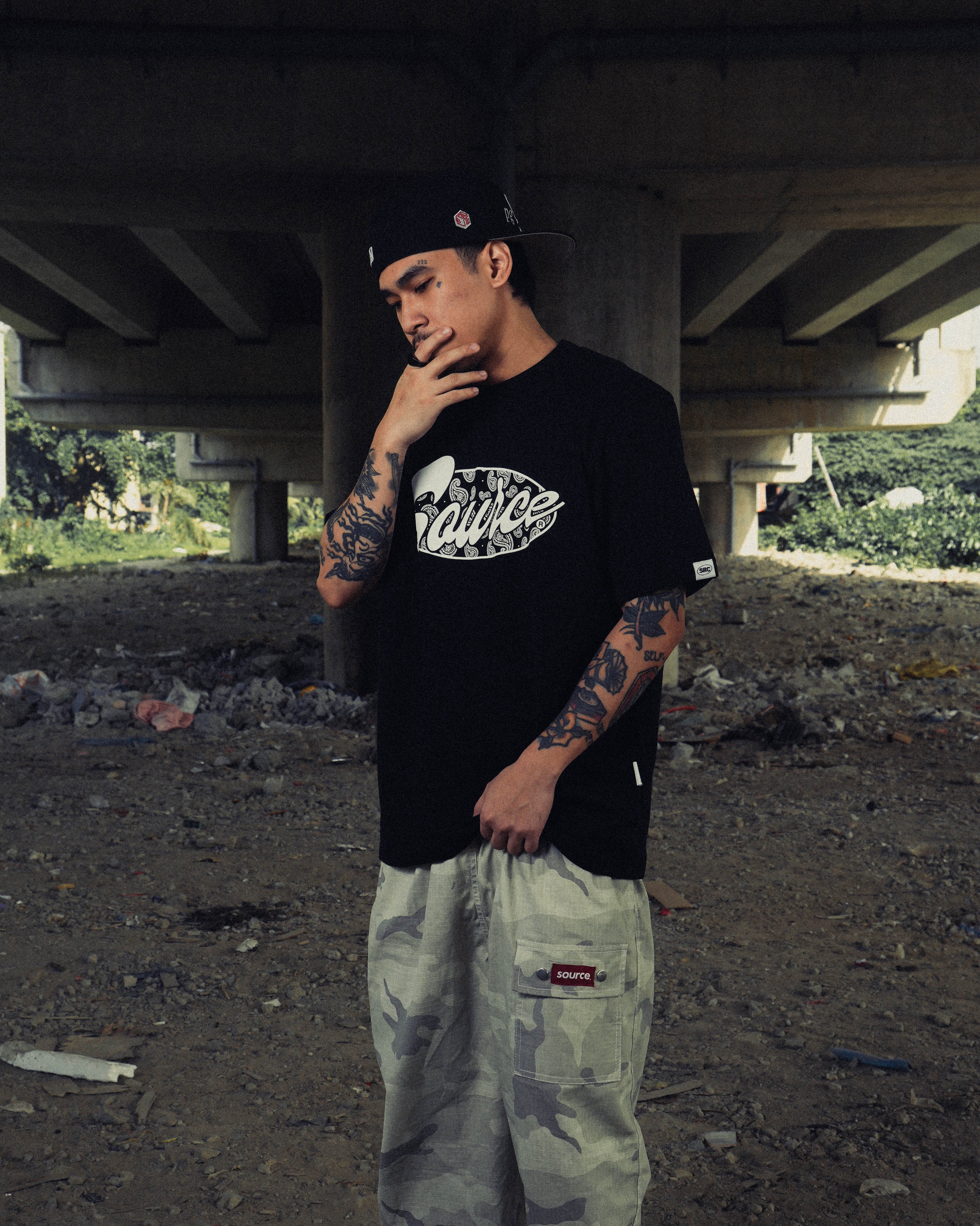 Homeblock Tee - Blacktop