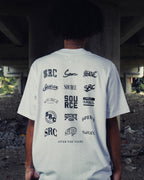 Over The Years Tee - White