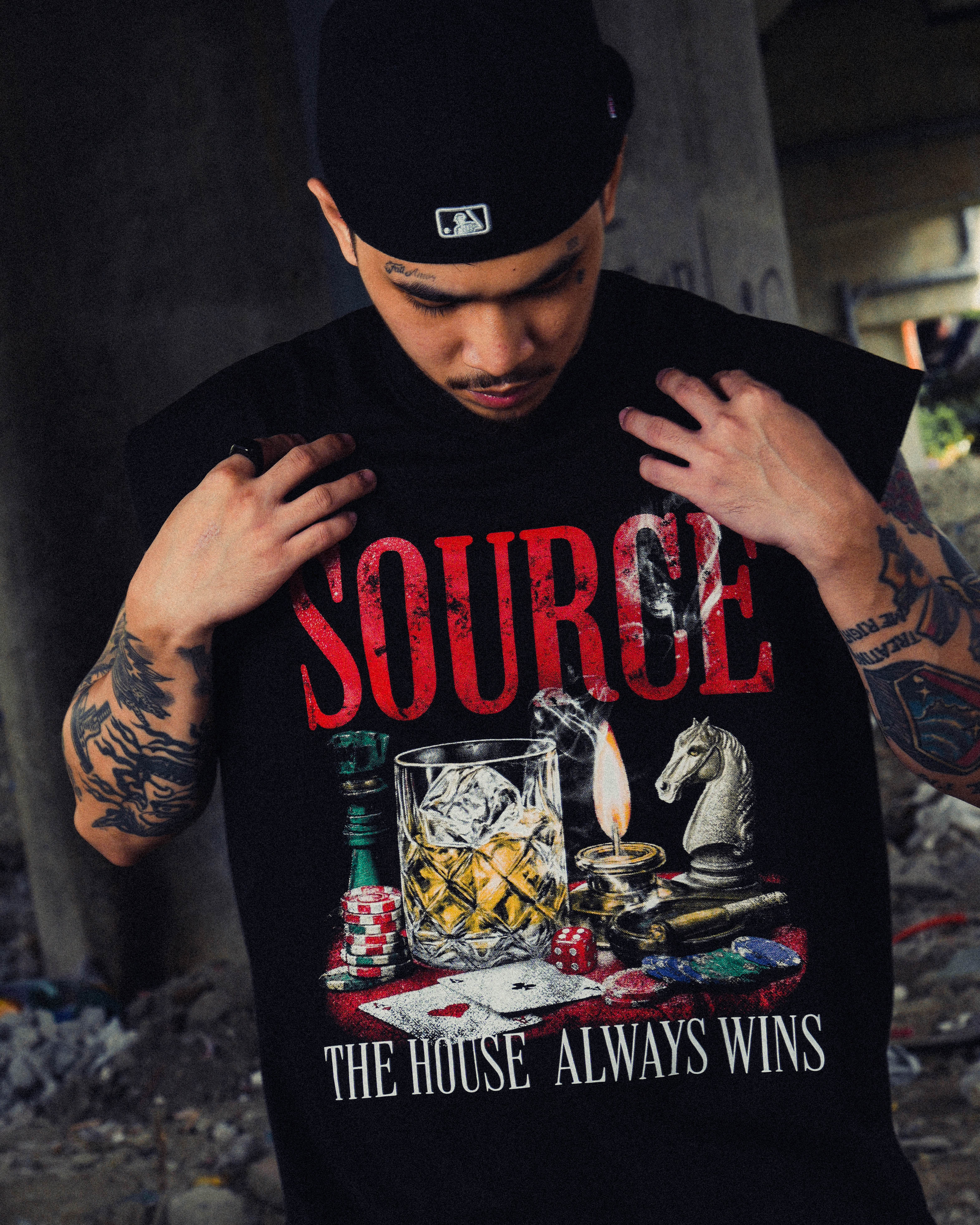 The House No-Sleeve Tee