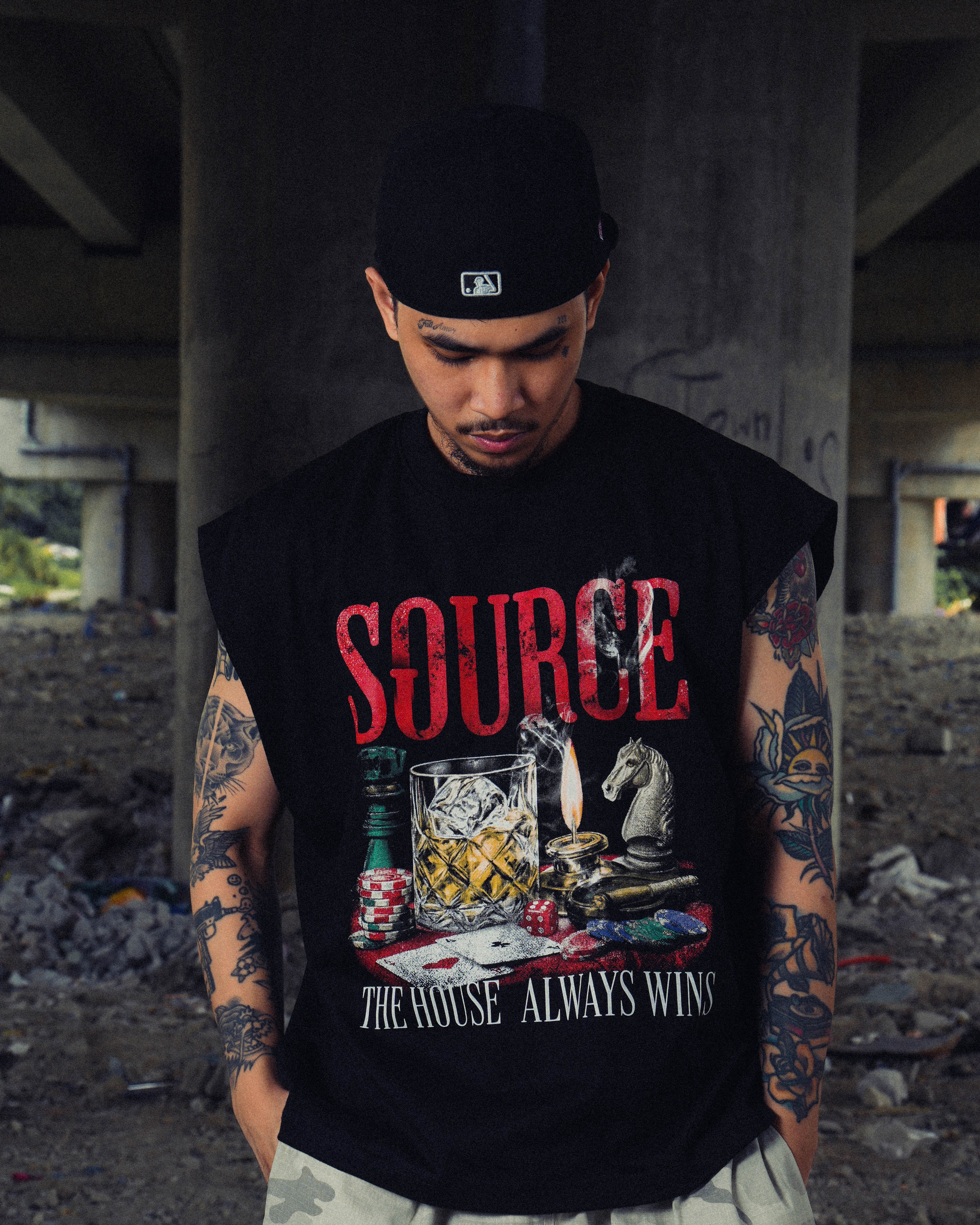 The House No-Sleeve Tee