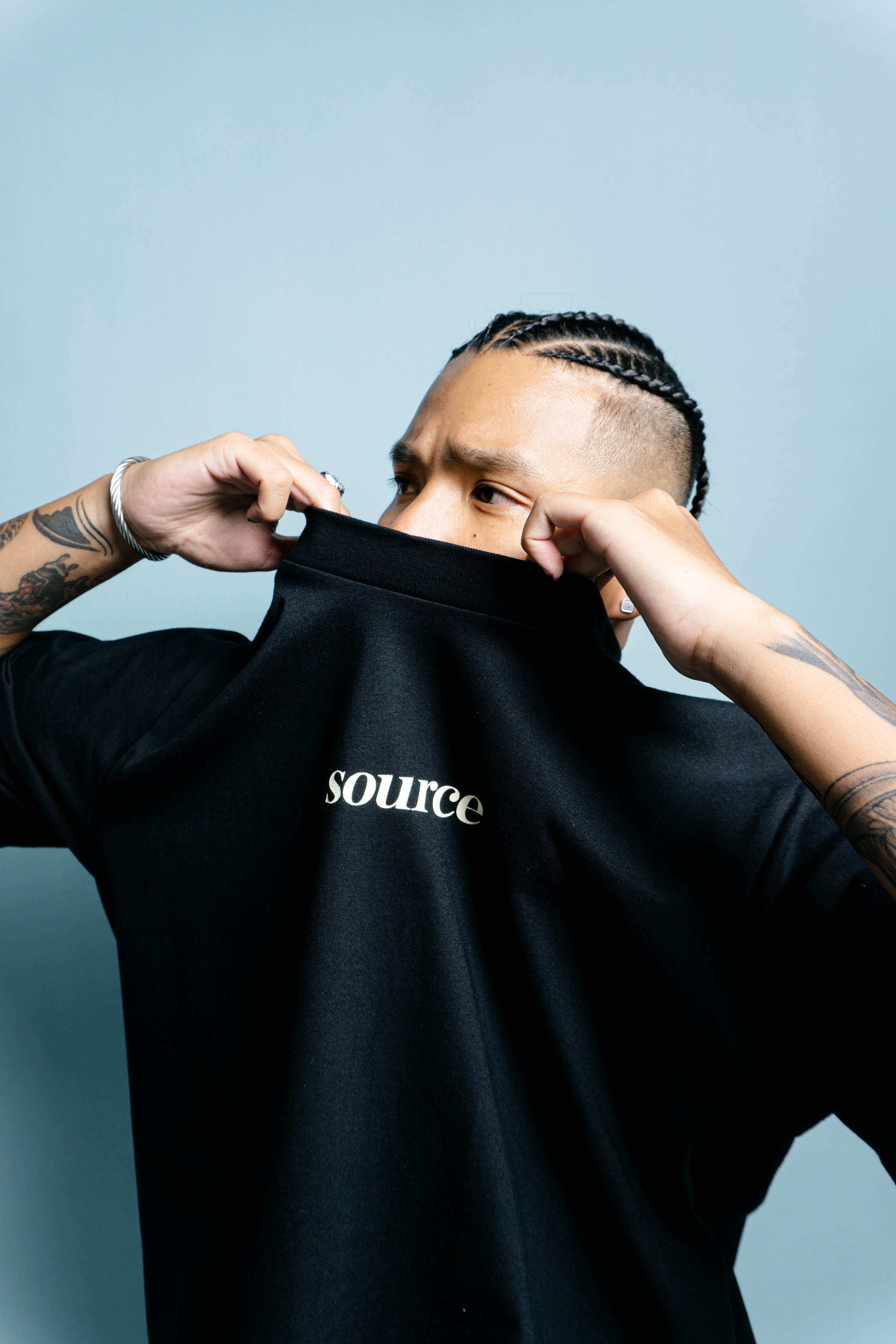 Go-Getters Society Oversized Tee - Black