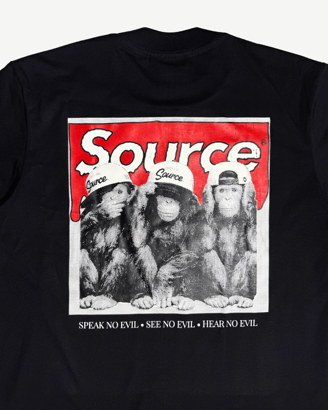 No Evil Tee - Black