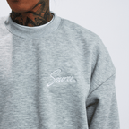 Core Crew-Neck Sweatshirt - Cement