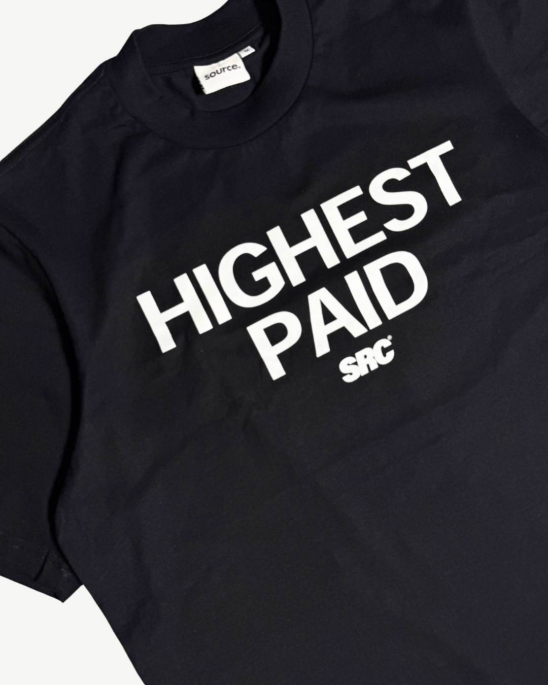 Highest Paid Tee - Black