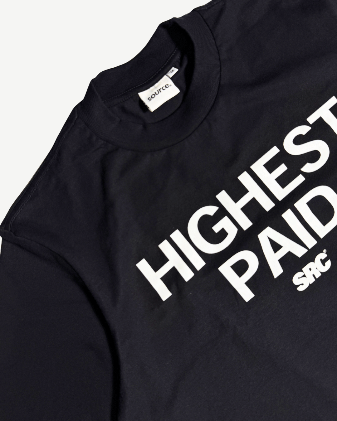 Highest Paid Tee - Black