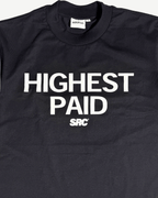 Highest Paid Tee - Black