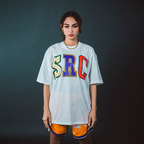 Hardwood Collection Oversized Tee - White