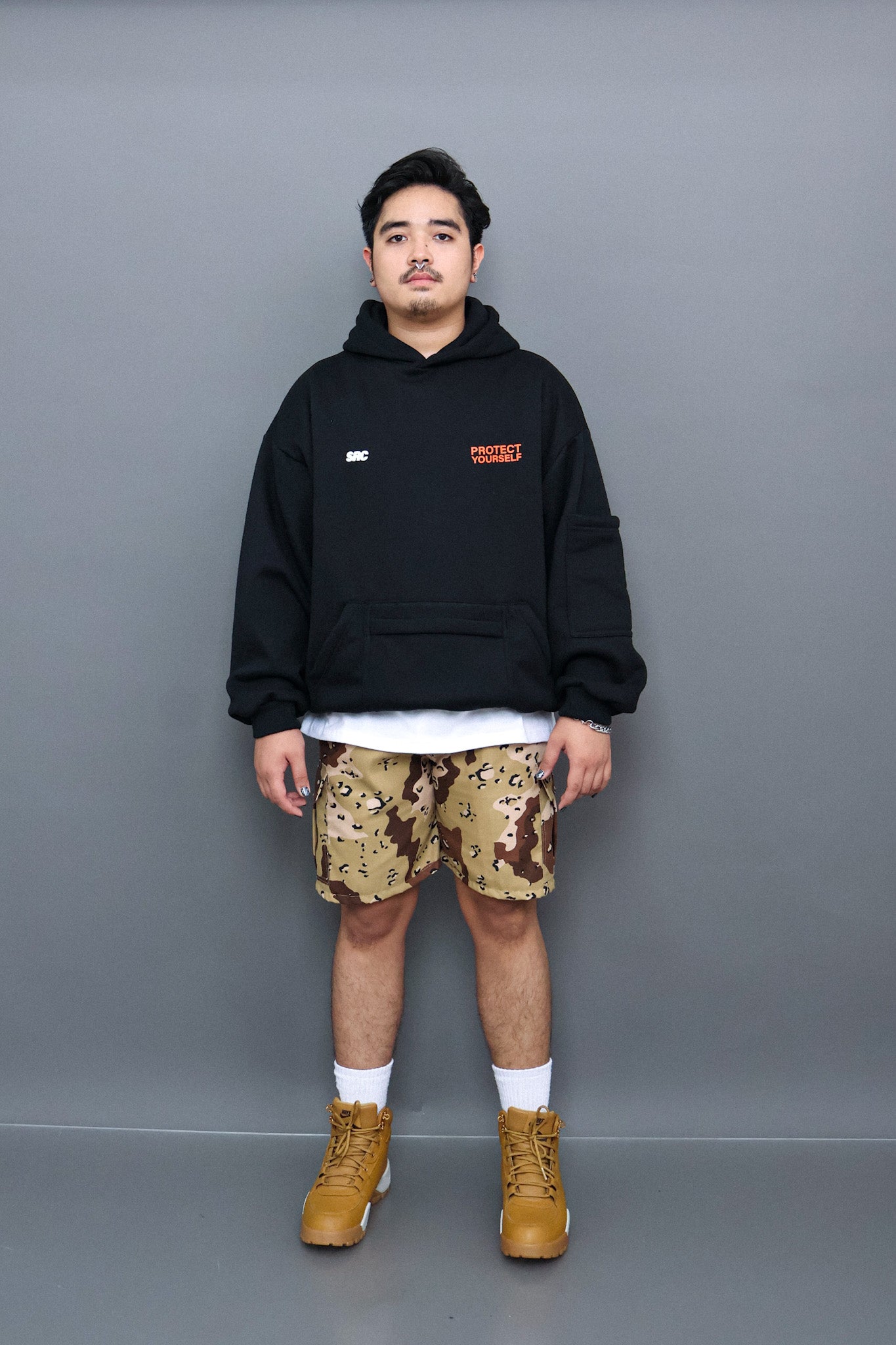 Protect Yourself Oversized Hoodie