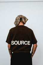 Icon Classic Fit Tee -  Brown