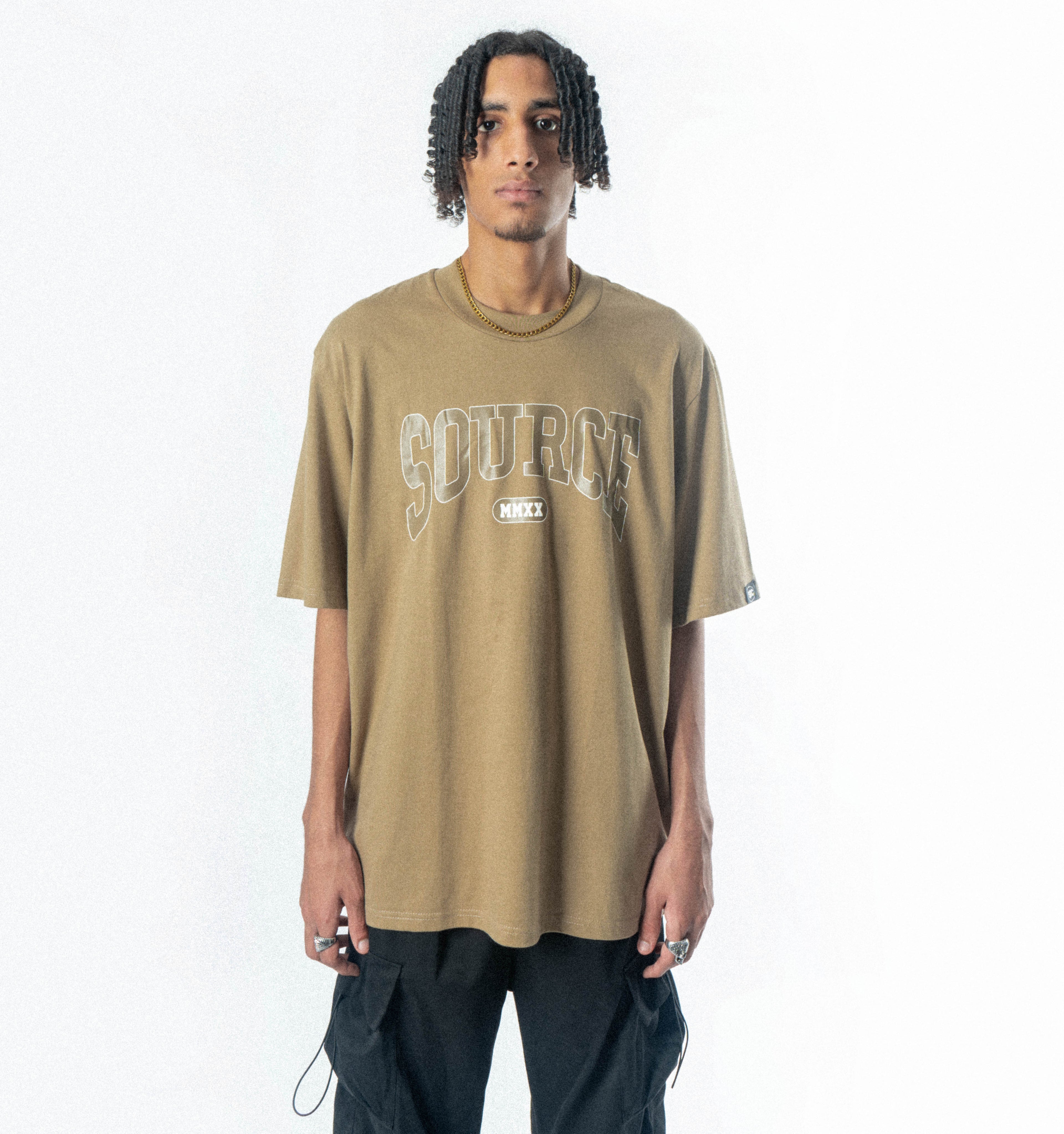 MMXX Oversized Tee - Beige