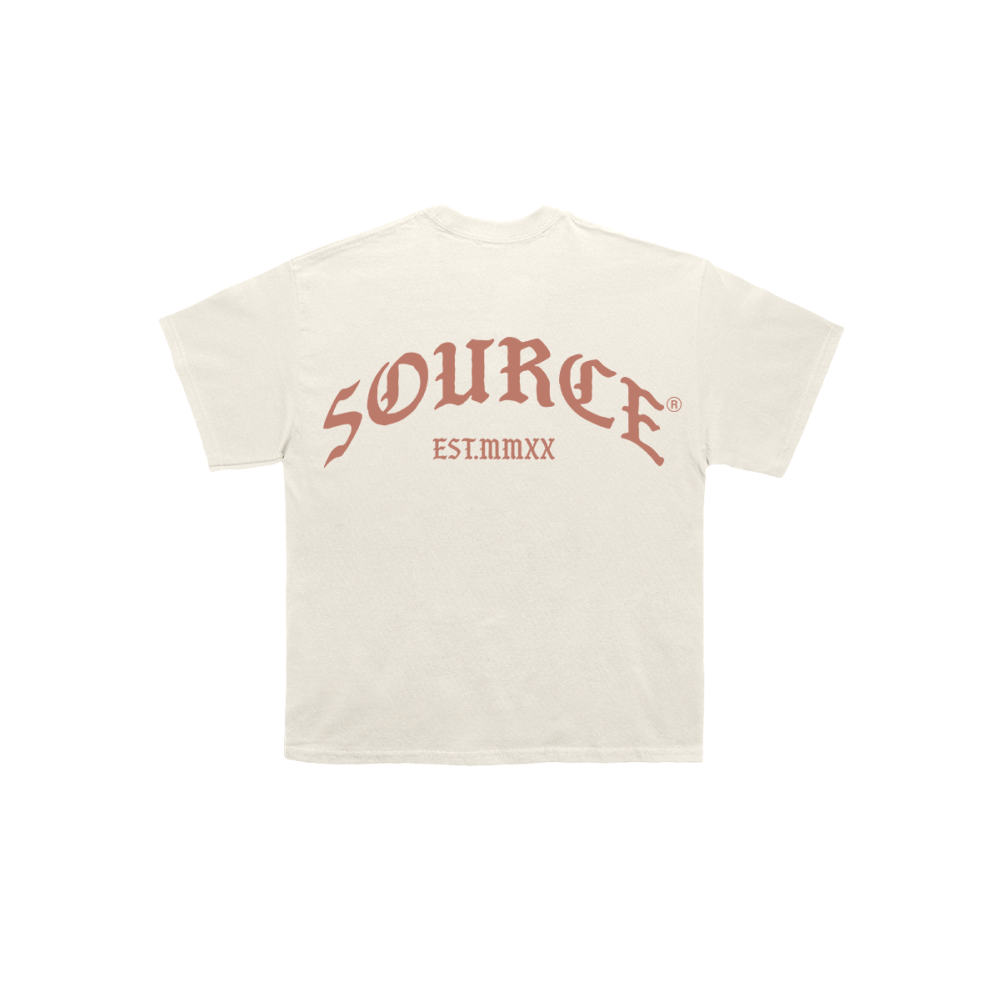 Off Hours Boxy Tee - Bone