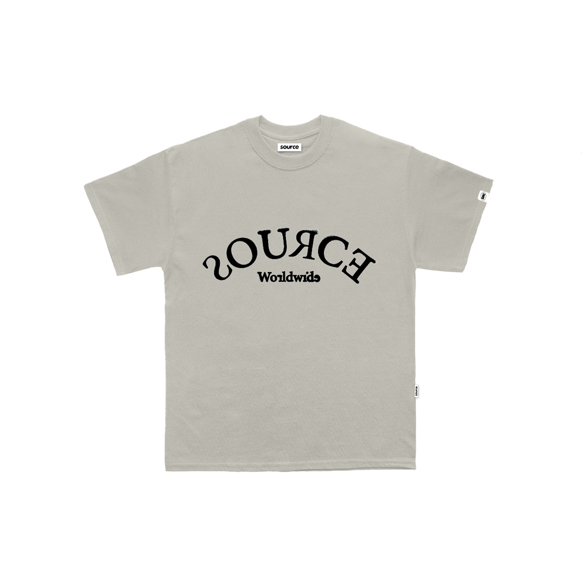 Dyslexia Oversized Tee - Oat