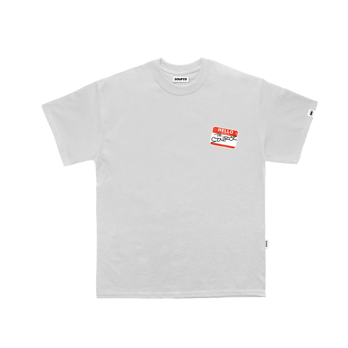 Protect Your Source Oversized Tee - White