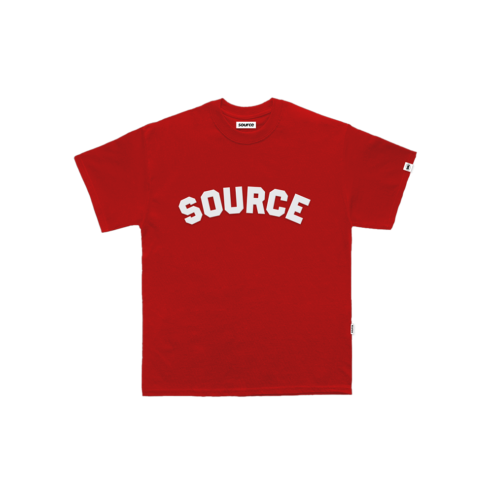 Arc HD Oversized Tee - Red