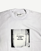Solution Tee - White