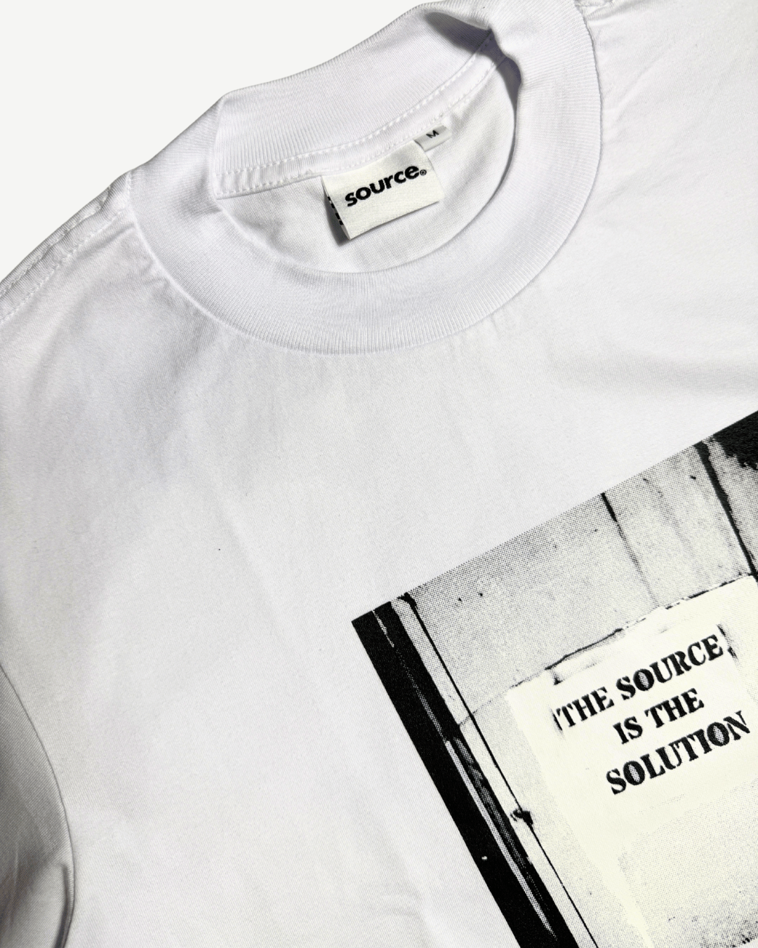 Solution Tee - White