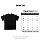 Structure Tee - Chalk