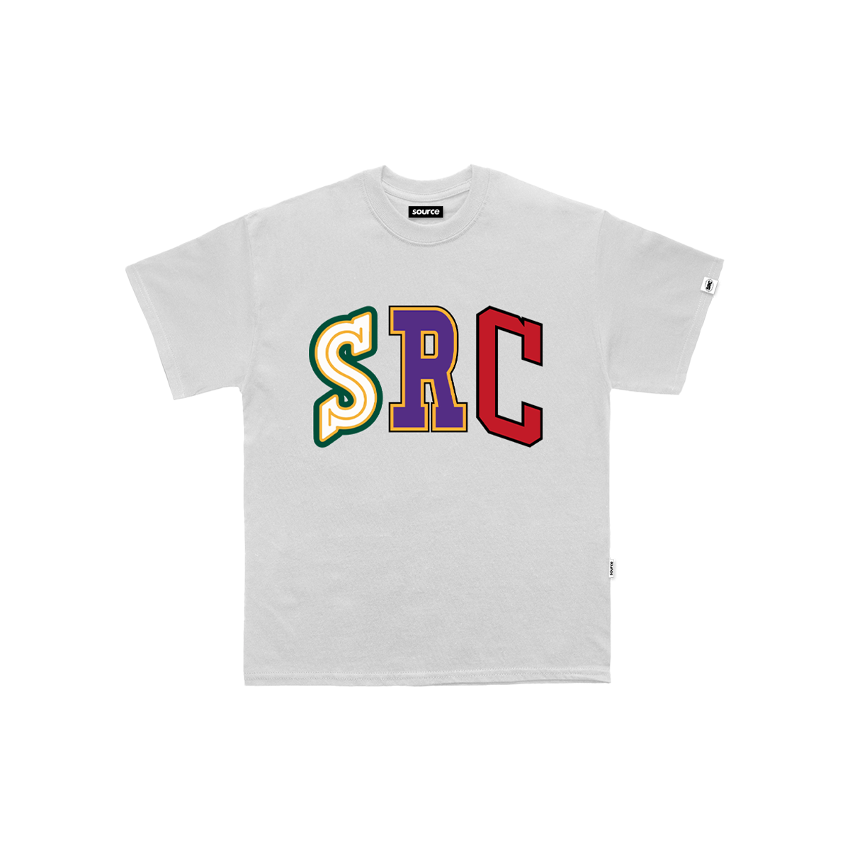 Hardwood Collection Oversized Tee - White