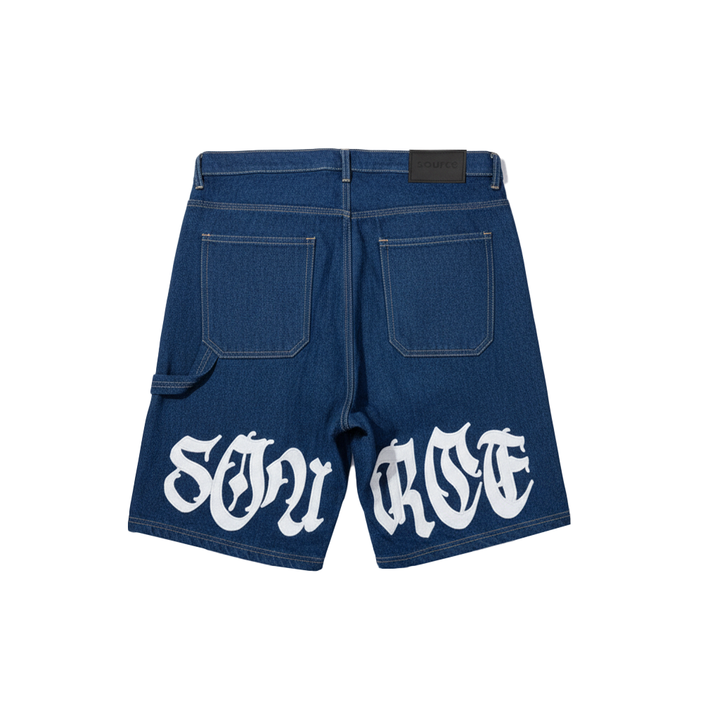 Everywhere Denim Work Shorts - Dark Blue