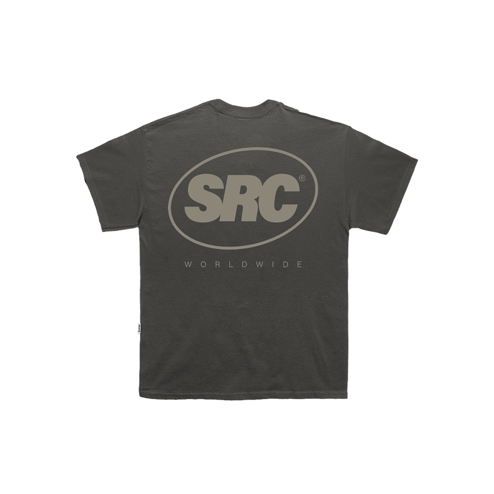 OG Logo Oversized Tee - Charcoal Monochrome