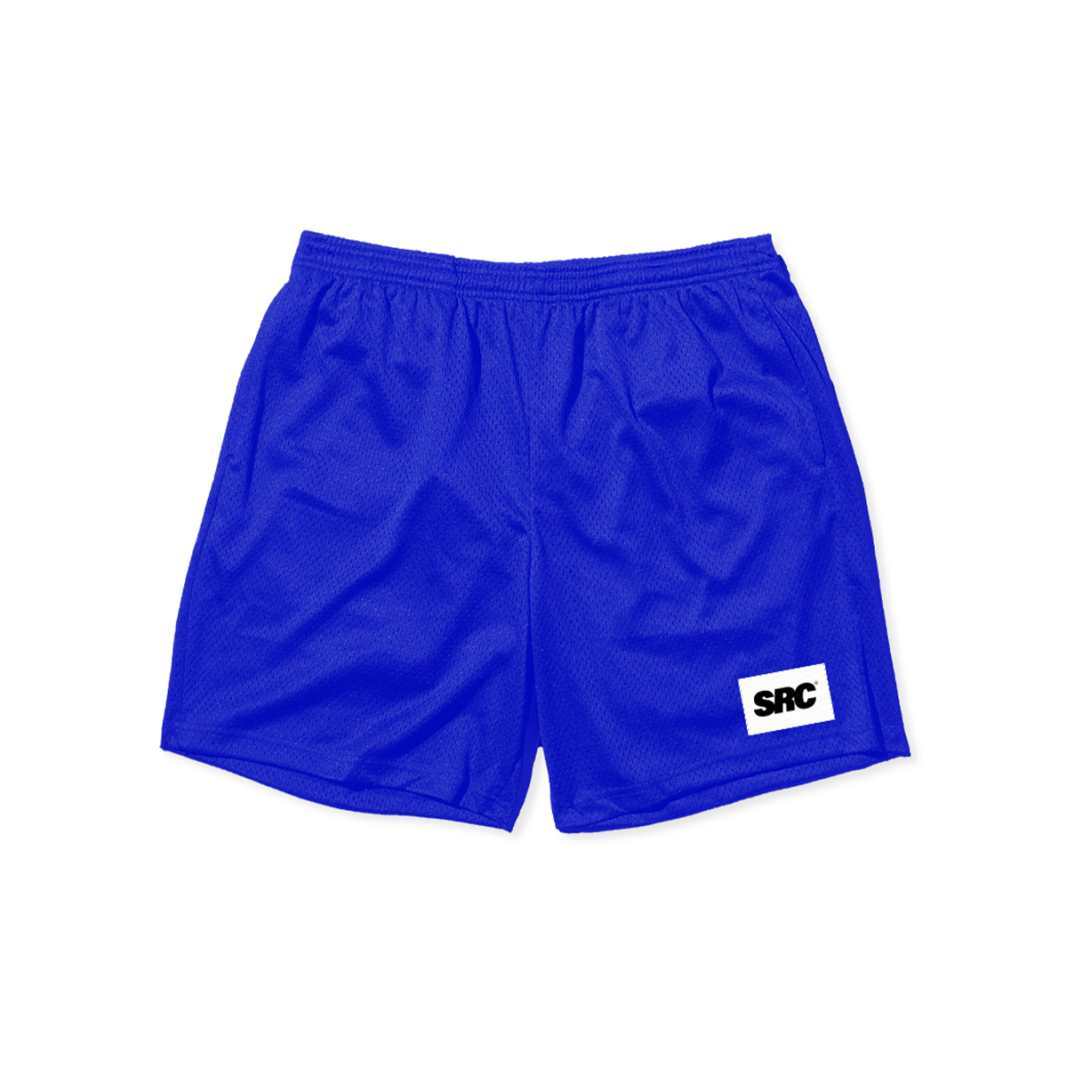 SRC® Logo Baller Fit Mesh Shorts - Blue