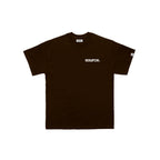 Raw Oversized Tee - Chocolate