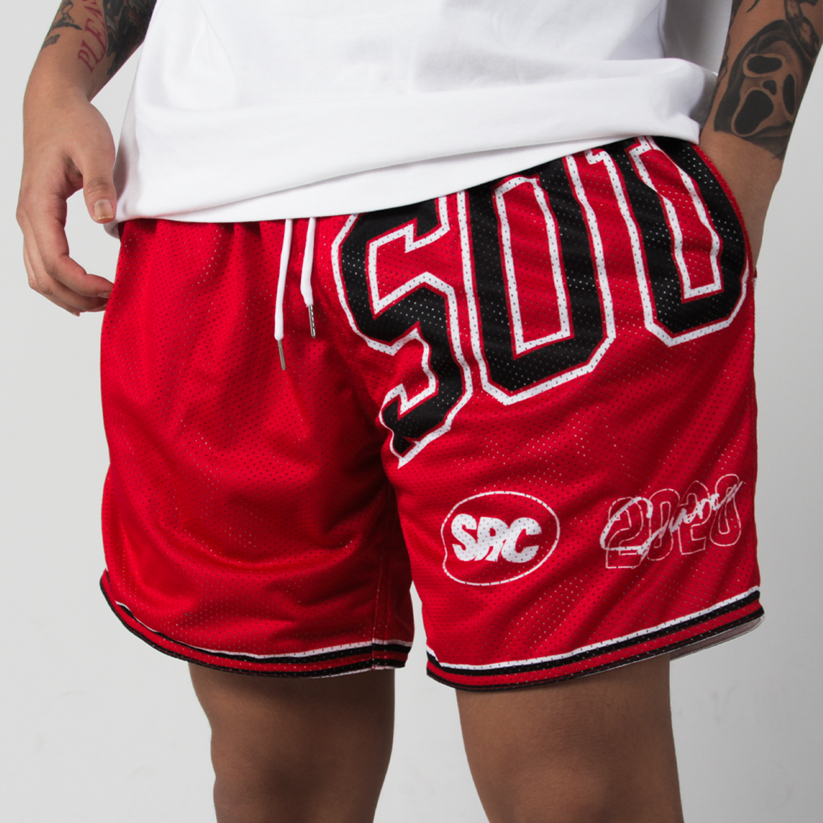 Hardwood Collection Baller Mesh Shorts - Bulls
