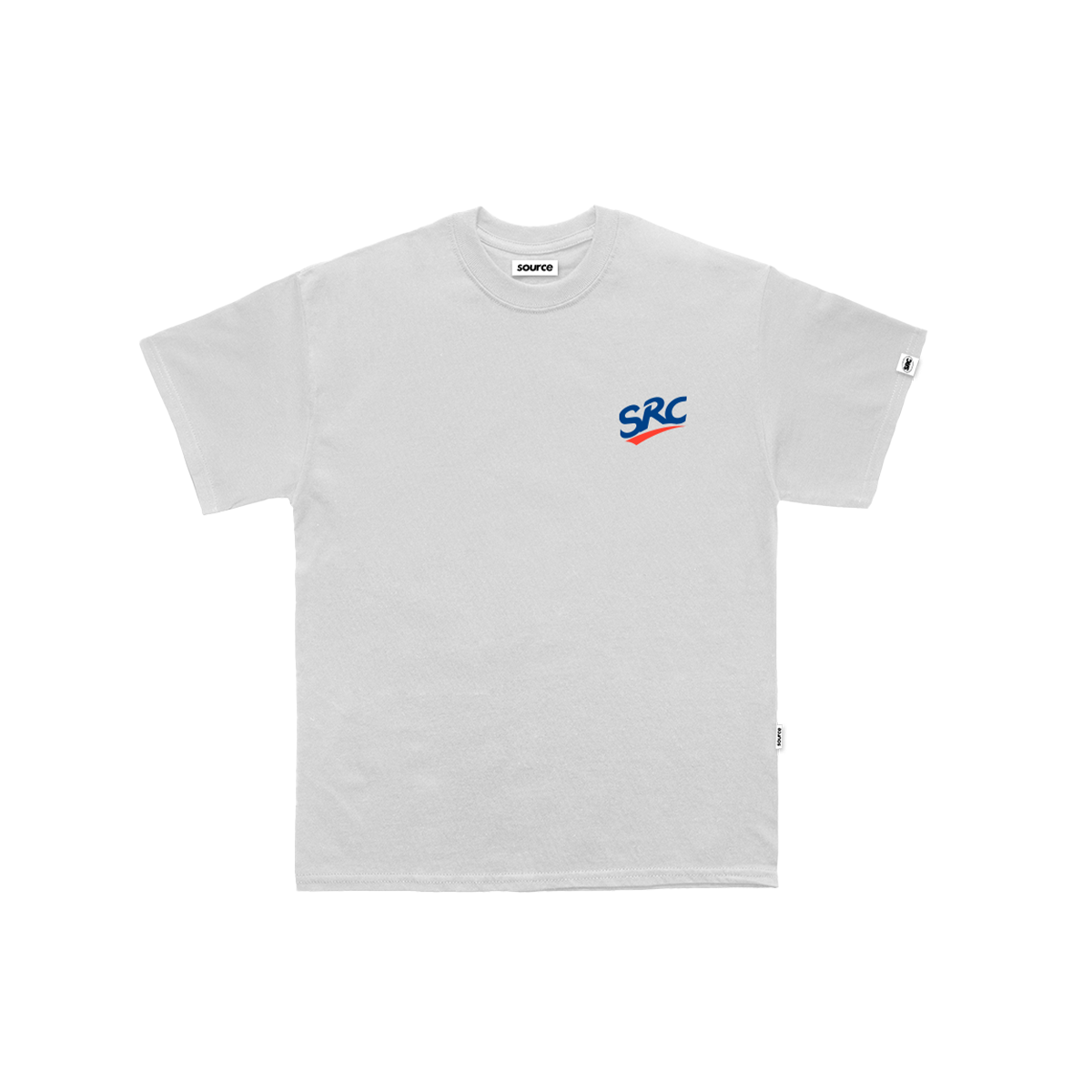 Cola Oversized Tee - White