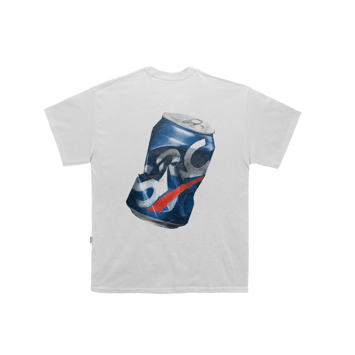 Cola Oversized Tee - White