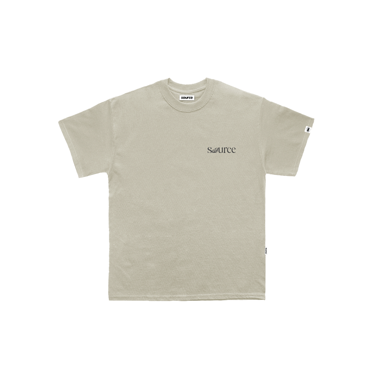 Diamond Oversized Tee - Oat