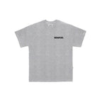 Raw Oversized Tee - Silver