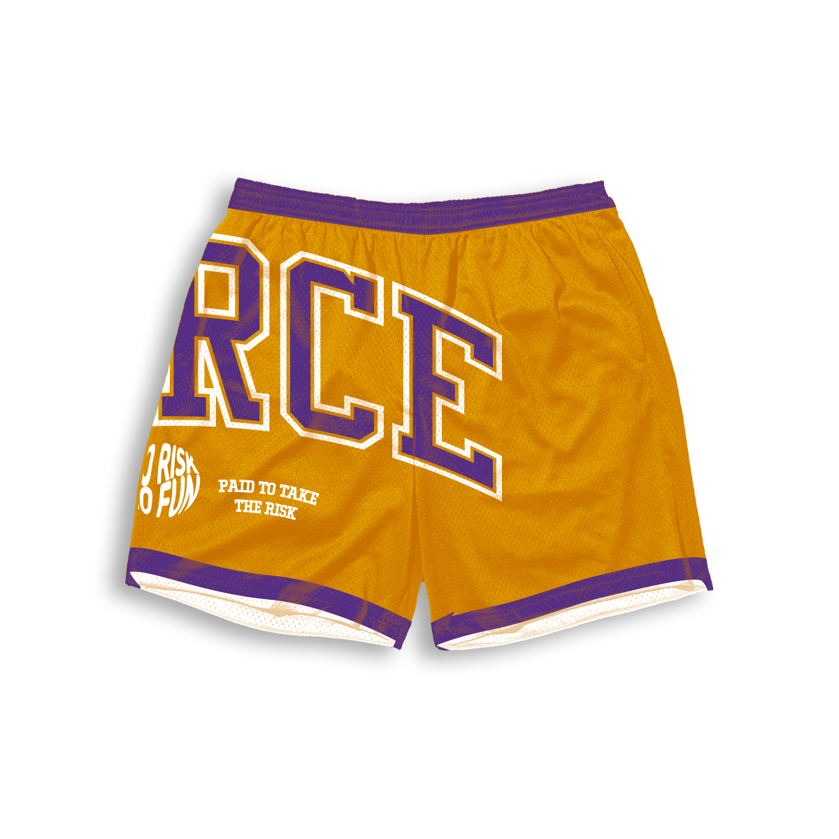 Hardwood Collection Baller Mesh Shorts - Lakers