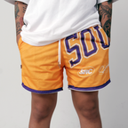 Hardwood Collection Baller Mesh Shorts - Lakers
